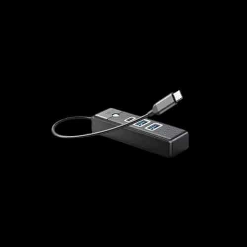orico pwc2u c3 015 3 ports usb 30 hub black 2