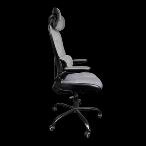 pcb flex pro chair full black front angle view