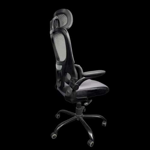 pcb flex pro chair full black side view
