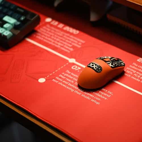 pcb timeline limited edition mouse pad good look