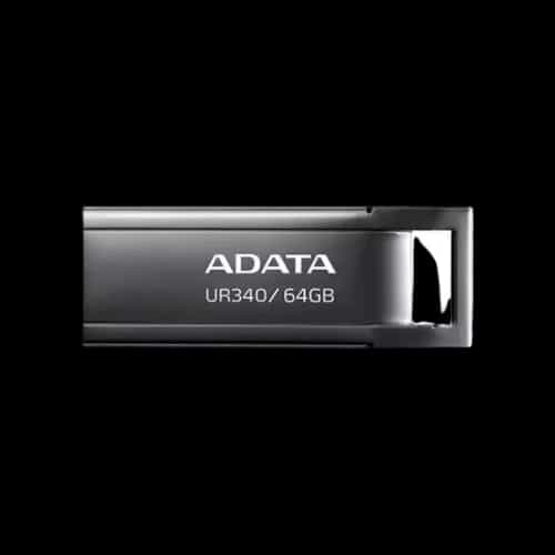 adata ur340 64gb metal body pen drive-1
