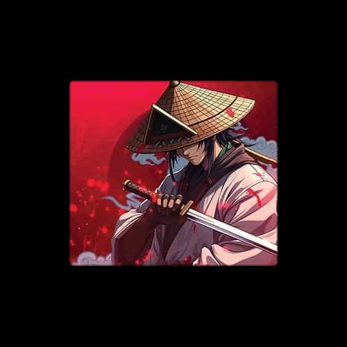 red samurai mouse pad 450 400