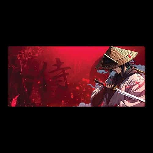 red samurai mouse pad 900 400
