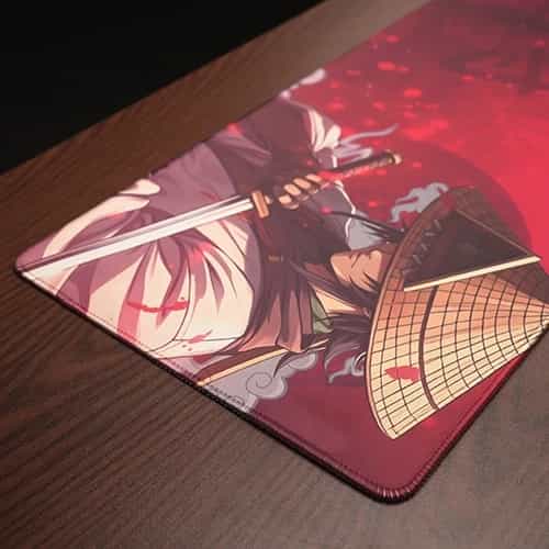 red samurai mouse pad best look
