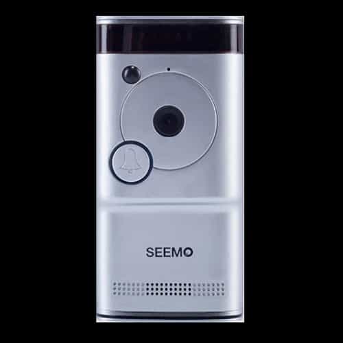 seemo home security smart video doorbell silver 1