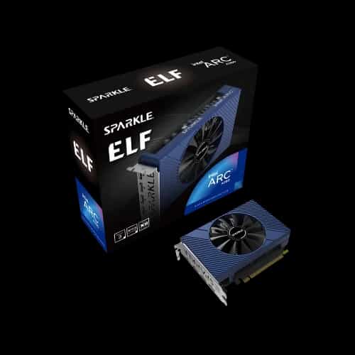 sparkle intel arc a380 elf 6gb gddr6 graphics card