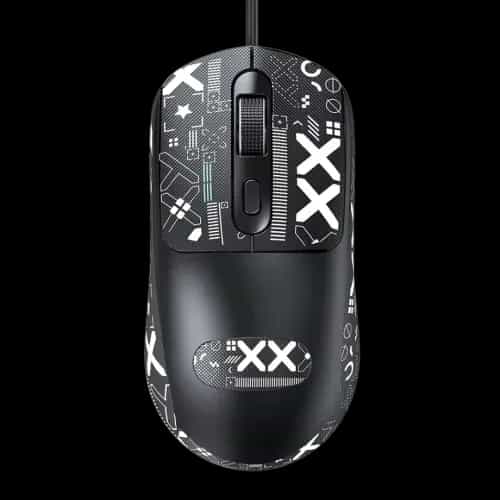 t wolf g580 wired mouse with grip tape black