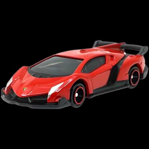 tomica no ao 01 lamborghini veneno car front