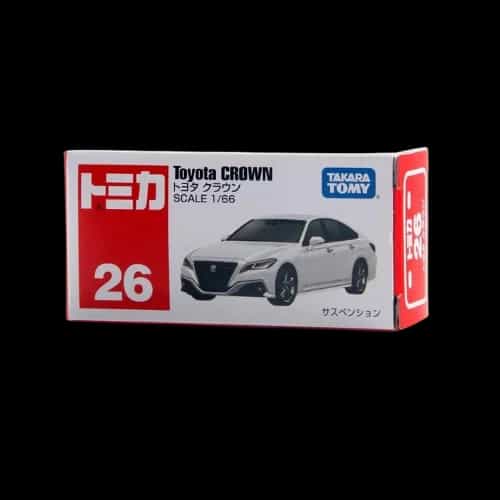 tomica regular diecast no 26 toyota crown box