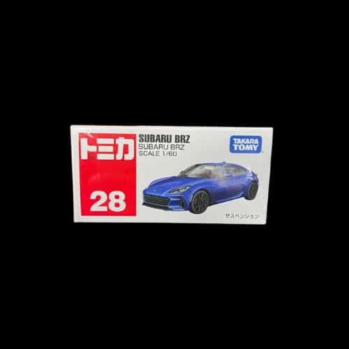 tomica regular diecast no 28 subaru brz box
