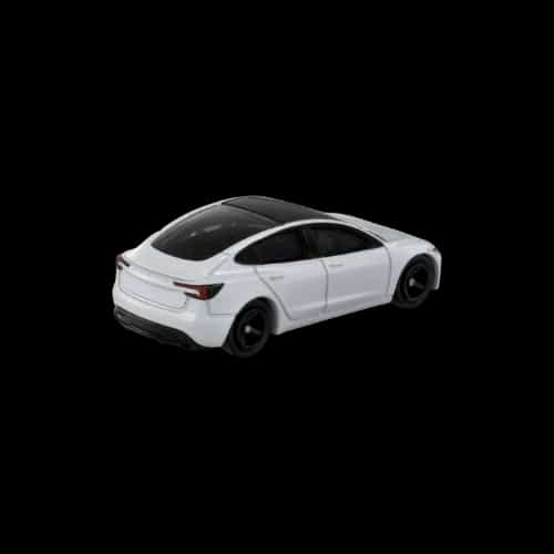 tomica regular diecast no98 tesla model 3 back