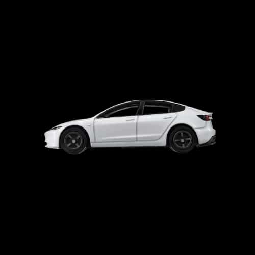tomica regular diecast no98 tesla model 3 side