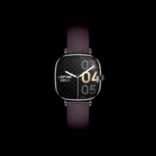 udfine watch luna smart watch black