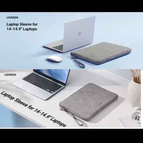 ugreen lp187 149 inch laptop sleeve bag usage