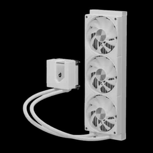 uphere e360tc 360mm aio liquid cpu cooler white 2