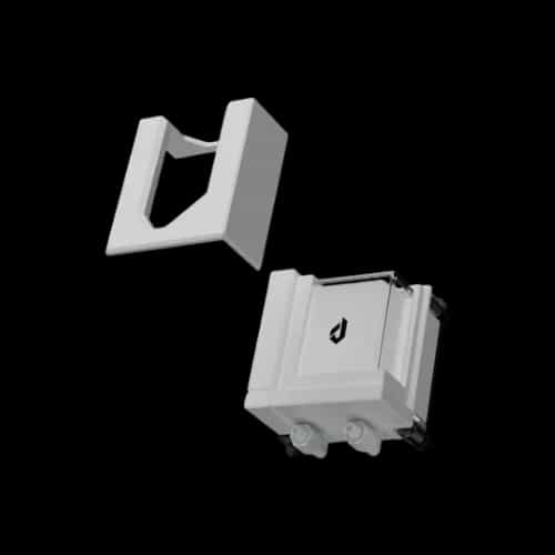 uphere e360tc 360mm aio liquid cpu cooler white 4