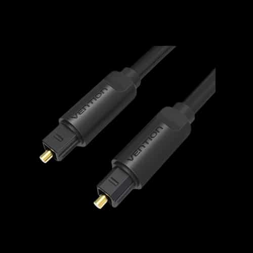 vention baebg optical fiber audio cable 15m black