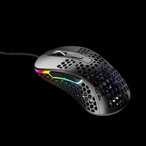 xtrfy m4 rgb ultra light gaming mouse side