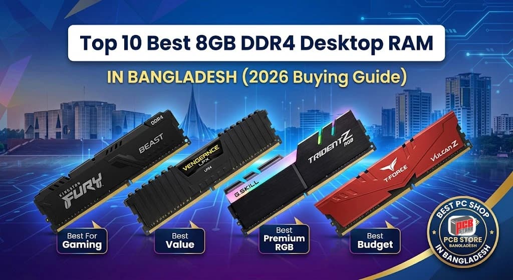 Top 10 Best 8GB DDR4 Desktop RAM For Budget PC Build