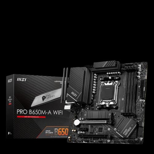 MSI PRO B650M-A WIFI DDR5 AM5 m-ATX Motherboard