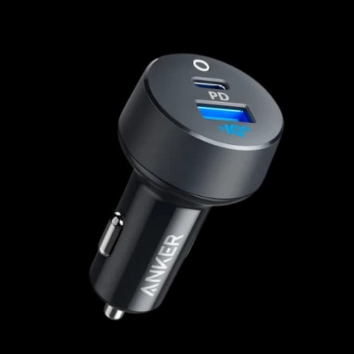 Anker PowerDrive 35w PD 2 Ports Adapter (Black)