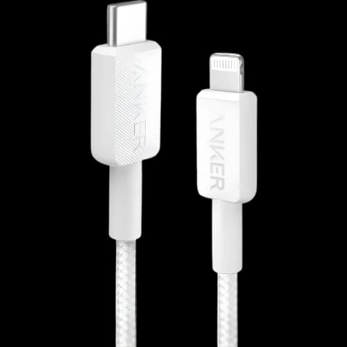 Anker USB C to Lightning 0.9m Cable (White)