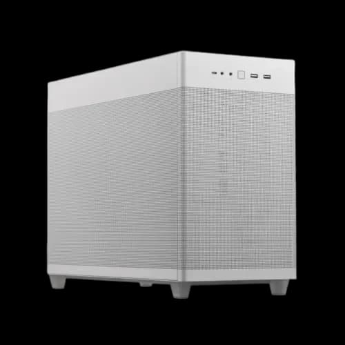ASUS Prime AP201 mesh Micro-ATX Case (White)