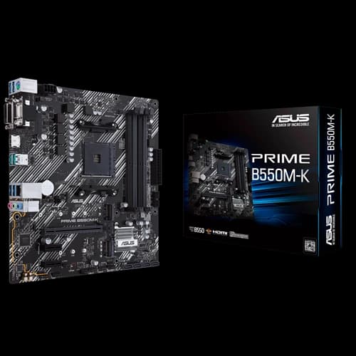 ASUS PRIME B550M-K AM4 Micro ATX Motherboard
