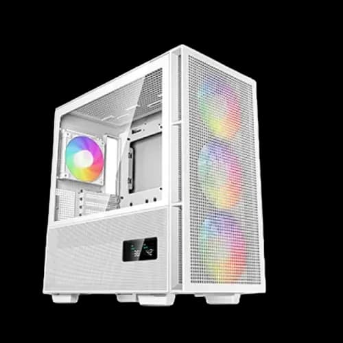 DeepCool CH560 DIGITAL Mid Tower Case (White)