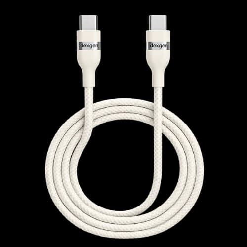 Dexgen 65W Super Fast C to C Cable (Beige)