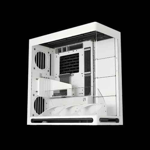 HAVN HS 420 VGPU Mid Tower ATX PC Case (White)