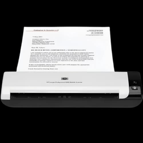 HP Scanjet Professional 1000 Mobile Scanner