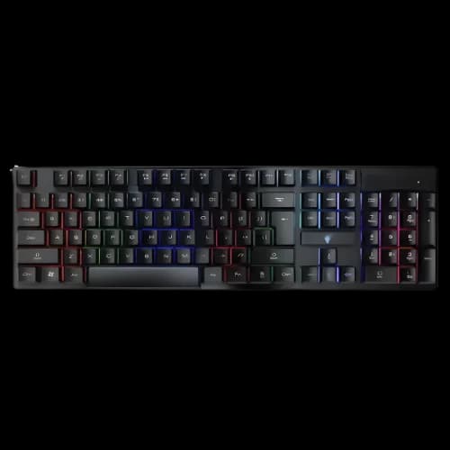 JEDEL K500+ RGB Gaming Keyboard (Black)