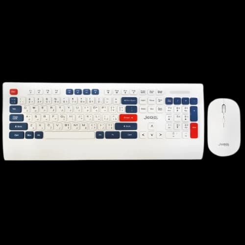 JEDEL WS671 Wireless Keyboard Mouse Combo