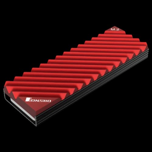 JONSBO M.2-3 NVME SSD Cooler (Red)