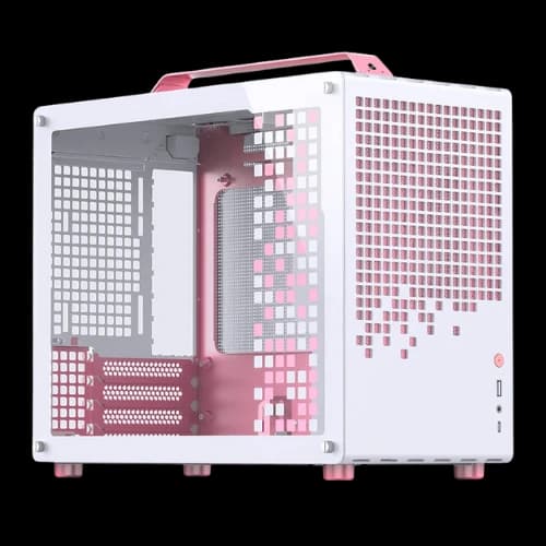 JONSBO Z20 M-ATX Gaming Case (Pink White)