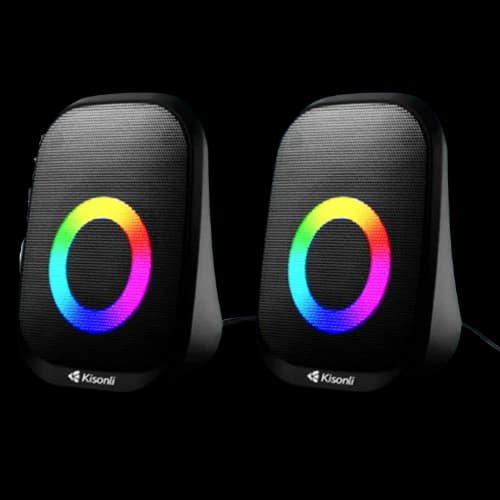 KISONLI X7 RGB Multimedia Computer Speaker