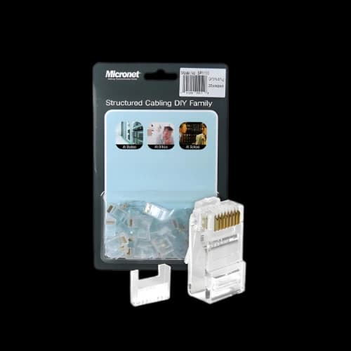 Micronet Cat 6 RJ45 Cable Connector (20 Pcs)