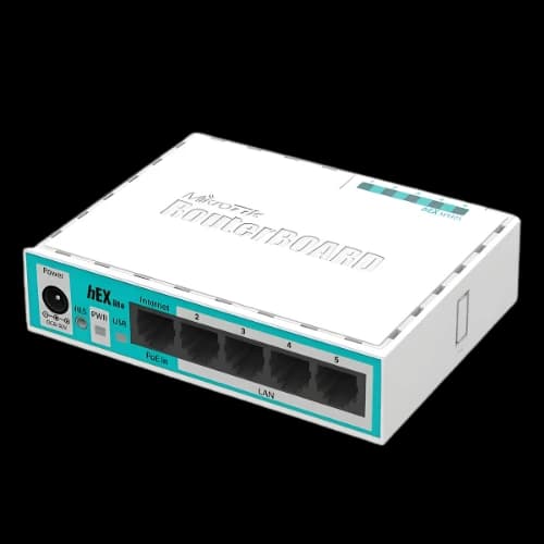 Mikrotik Hex lite RB750R2 Plastic Body Router