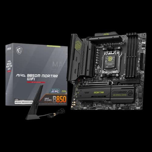 MSI MAG B850M MORTAR WIFI AM5 m-ATX Motherboard