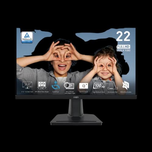 MSI PRO MP225 21.5" 100Hz IPS FHD Monitor