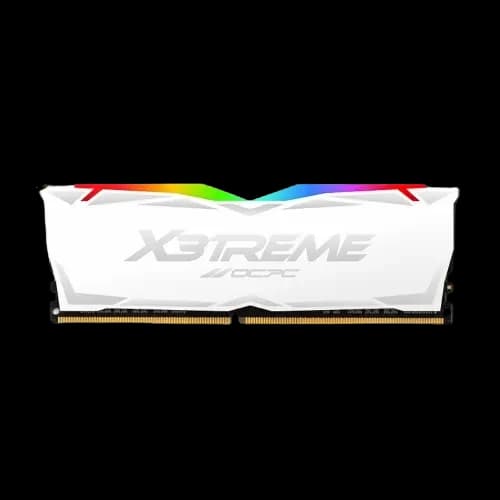 OCPC X3 RGB DDR4 3200 8GB White Desktop RAM