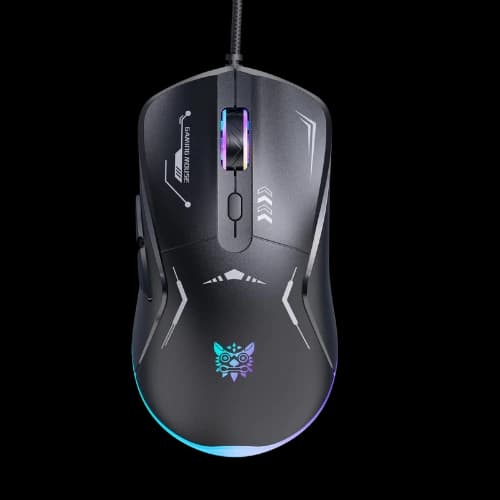 Onikuma CW917 Wired Gaming Mouse (Black)