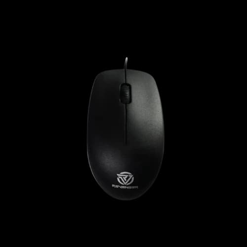 Revenger RM24 Black Wired Optical Mouse