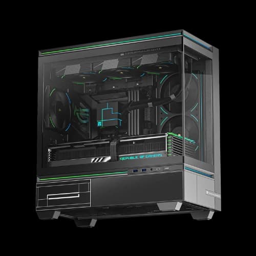 Thermalright TL-M10 BLACK Desktop Case