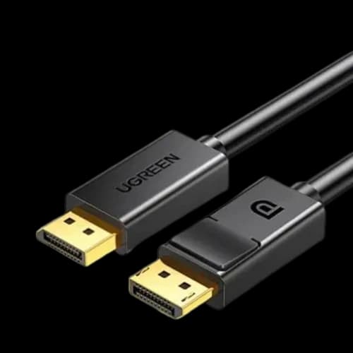 UGREEN DP102 (10245) DP Male to Male Cable 1.5m (Black)