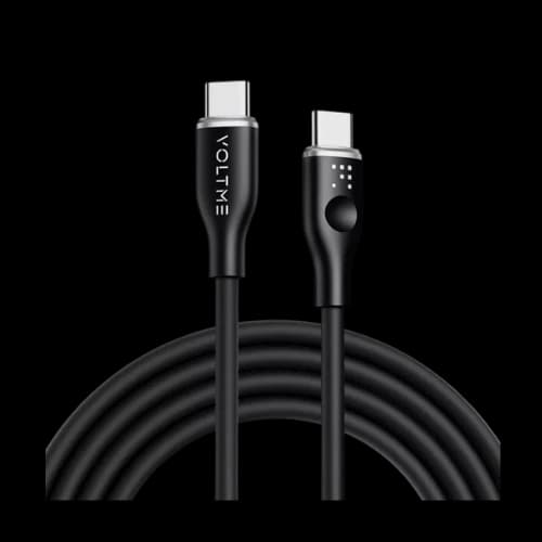 VOLTME Powerlink Moss 60W 1M Type-C Cable (Black)