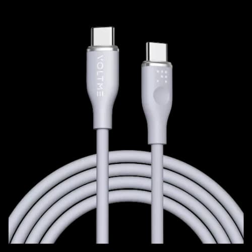 VOLTME Powerlink Moss 60W 1M Type-C Cable (Gray)