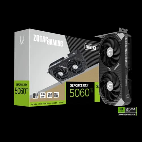 ZOTAC GAMING GeForce RTX 5060 Ti Twin Edge 8GB GDDR7 Graphics Card