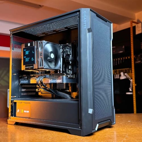 199k all red gaming pc